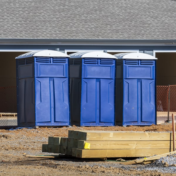 what is the expected delivery and pickup timeframe for the porta potties in Urie Wyoming